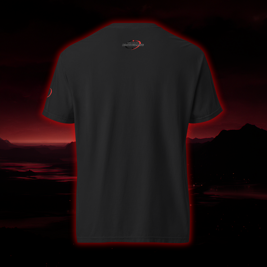 Retro Gym Shirt – Orbit Heavy Logo (Maschina Fit)
