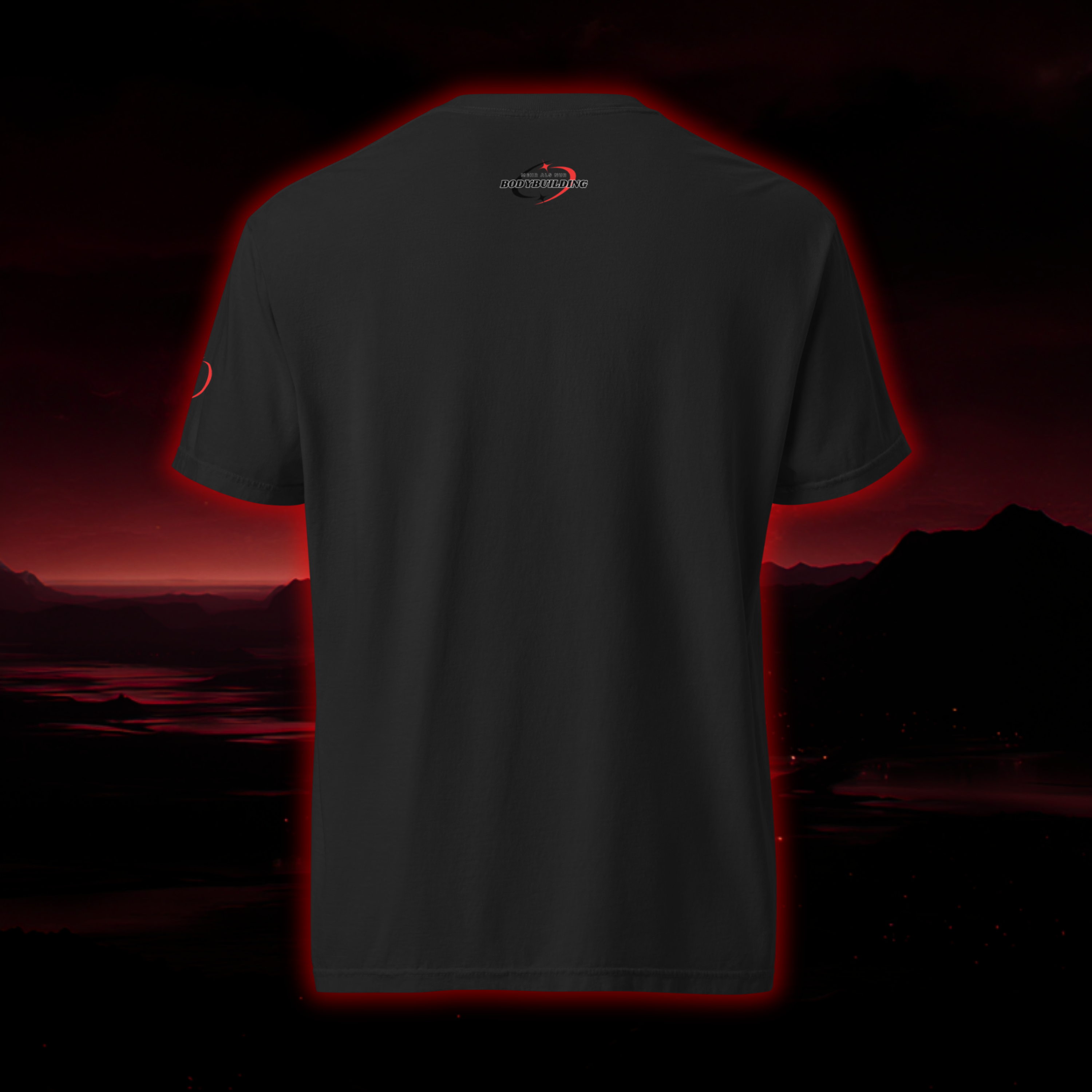 Retro Gym Shirt – Orbit Heavy Logo (Maschina Fit)