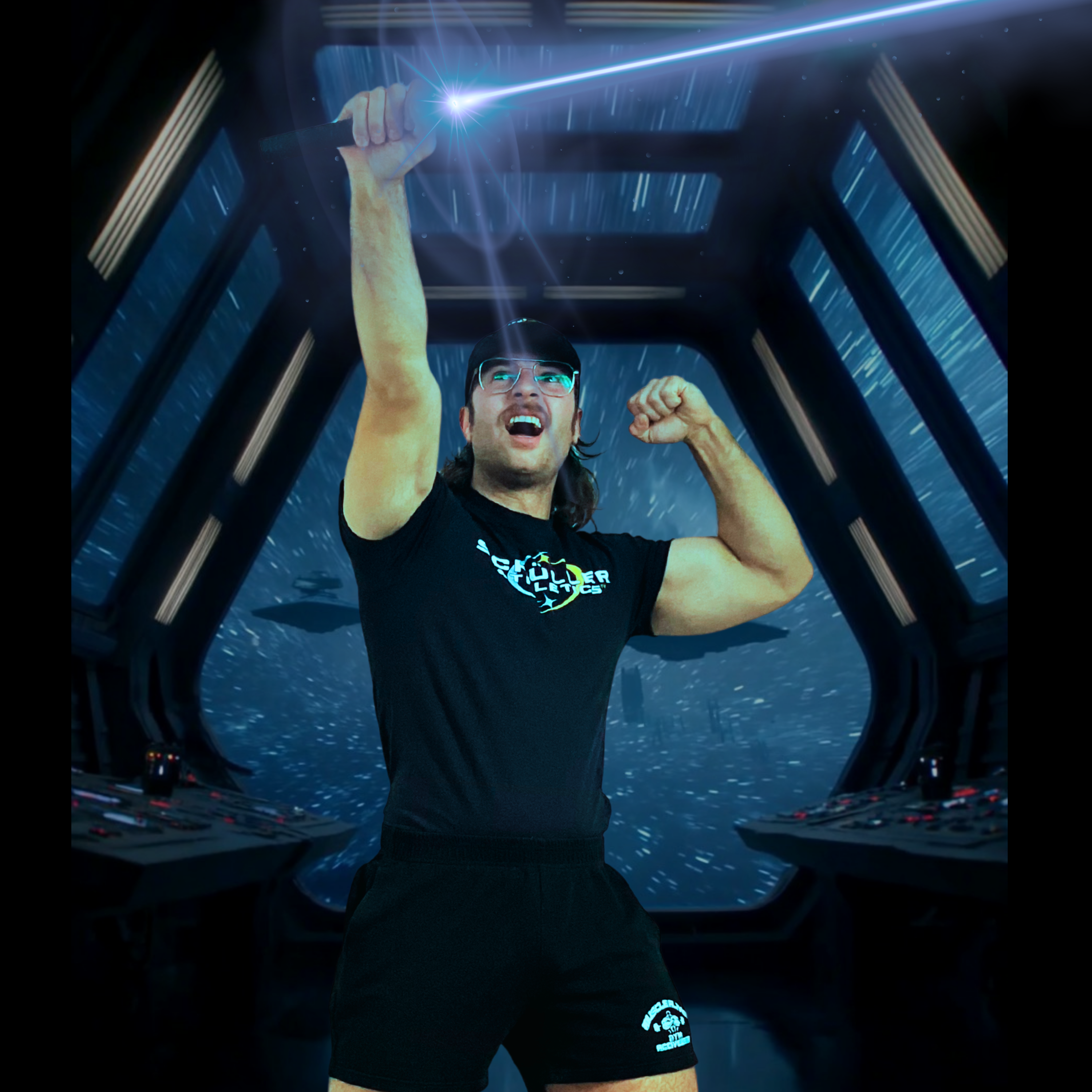 80s Gym Shirt – Orbit Classic (Maschina Fit)