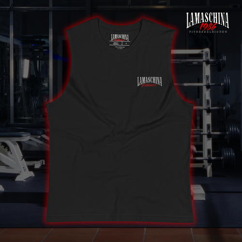 80s Bodybuilding Tanktop - La Maschina 1986 Stick