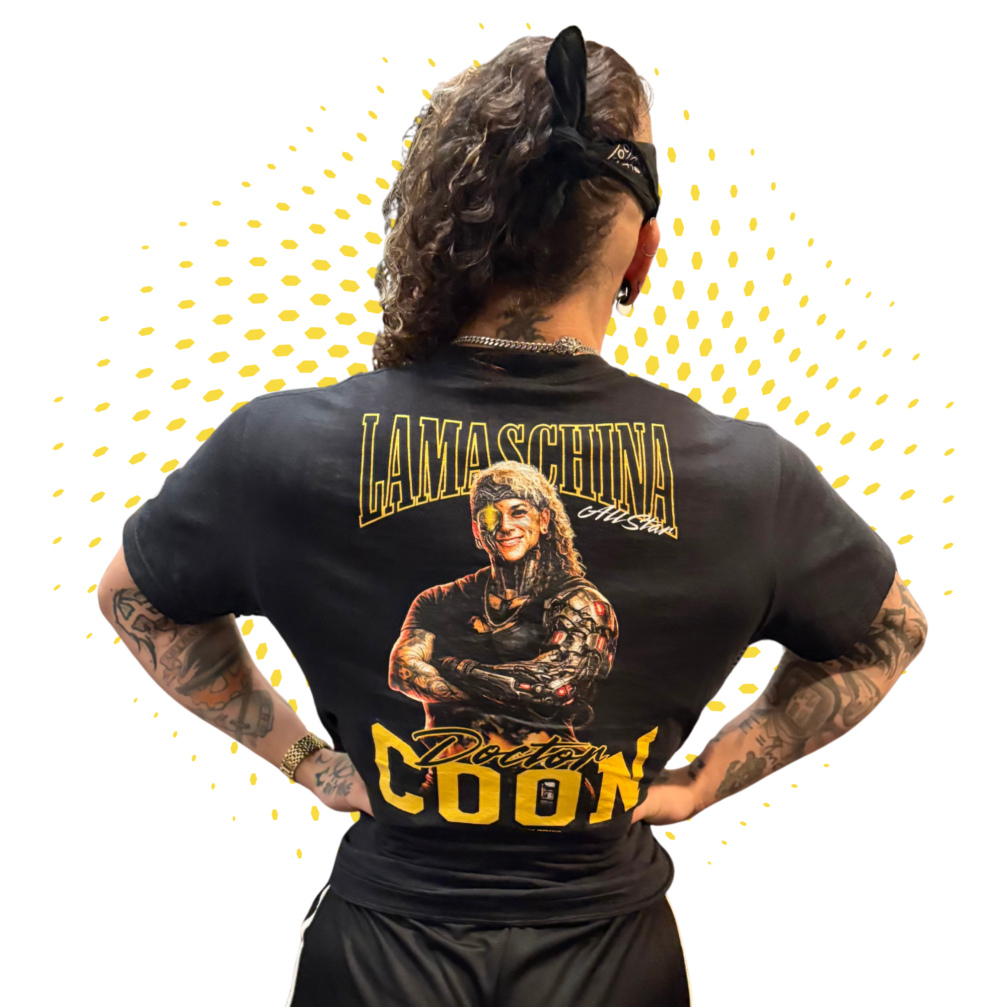 80s Powerlifting Shirt - Dr Coon