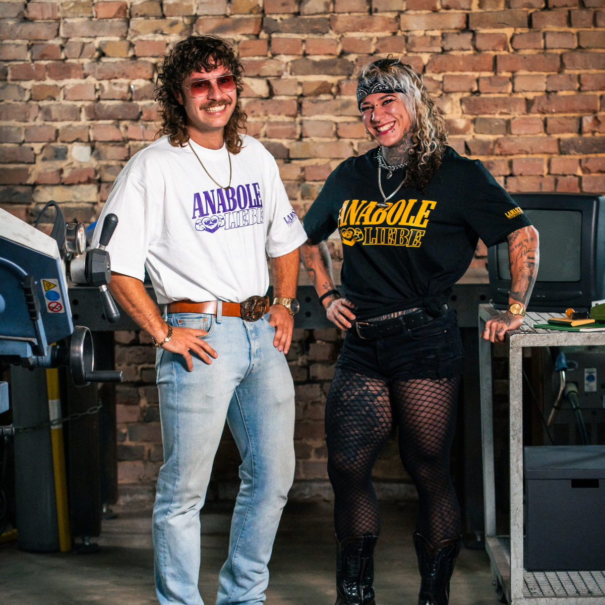 Anabole Liebe - 80s Bodybuilding Shirt