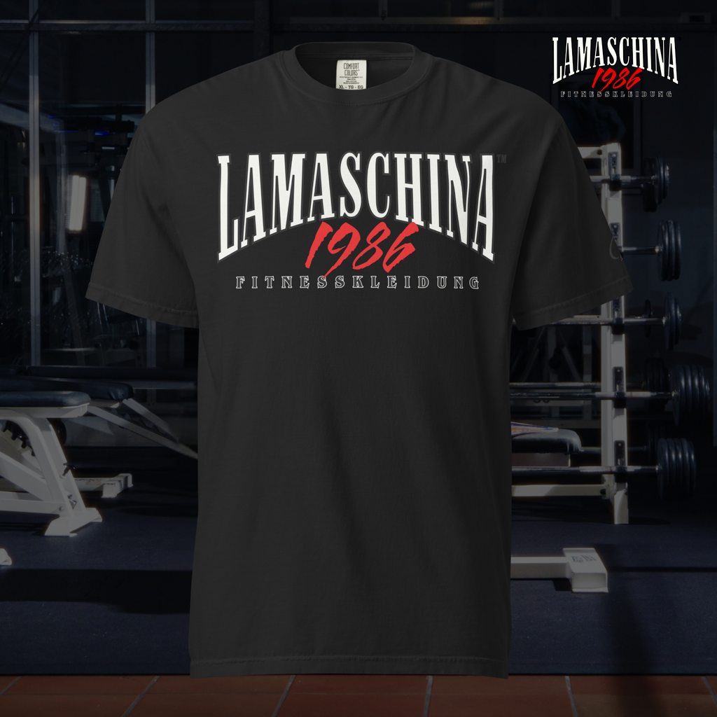Retro Bodybuilding Shirt – La Maschina 1986 Pump