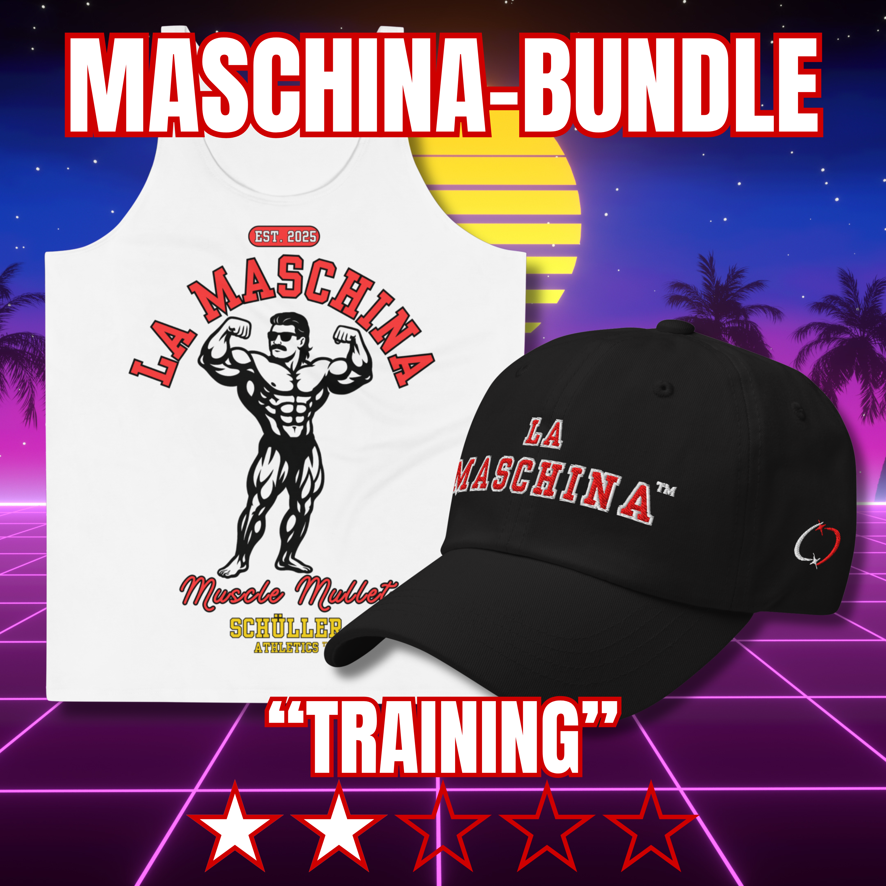 80s Gym Bundle – La Maschina Training Pack