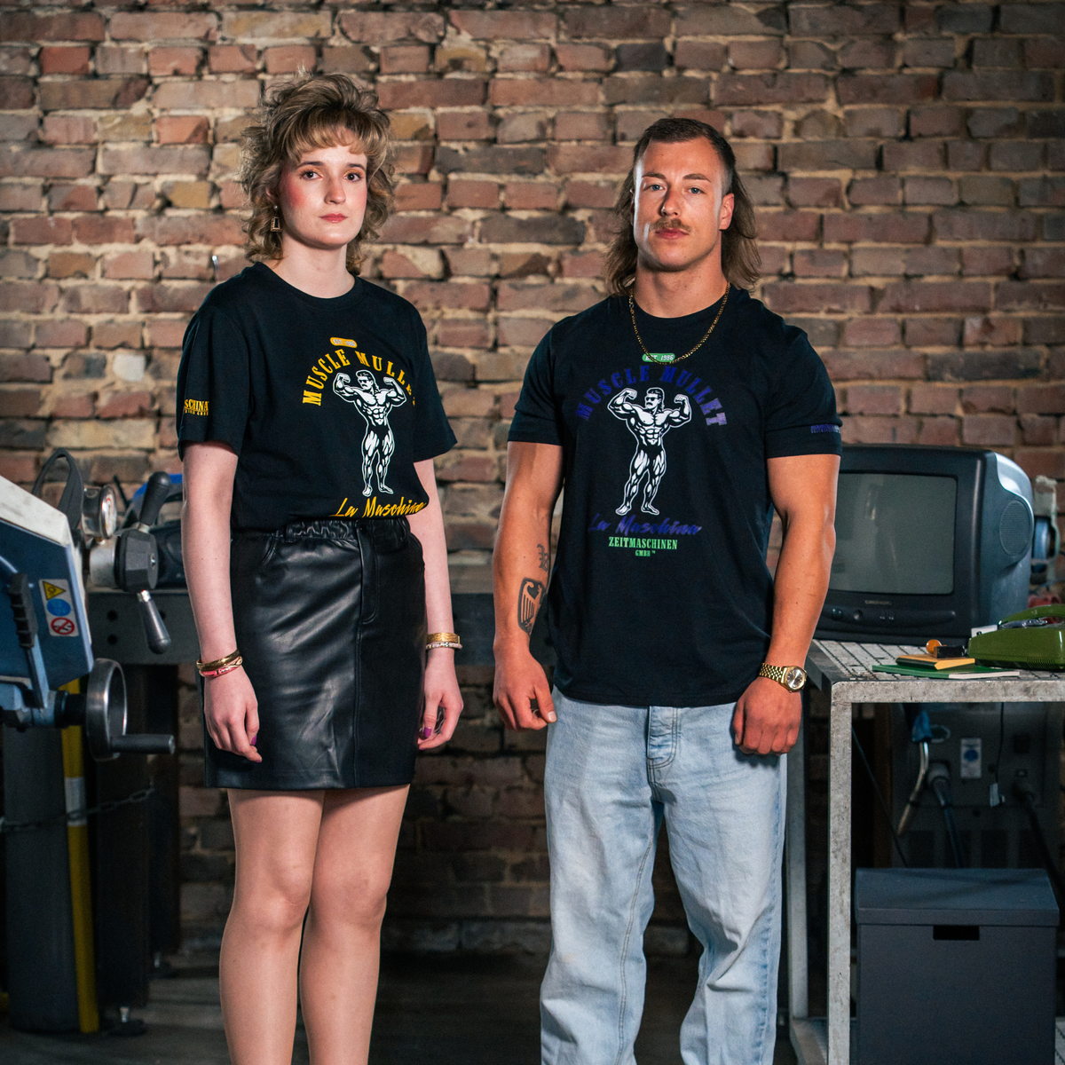 Muscle Mullet 2.0 - 80s Bodybuilding Shirt