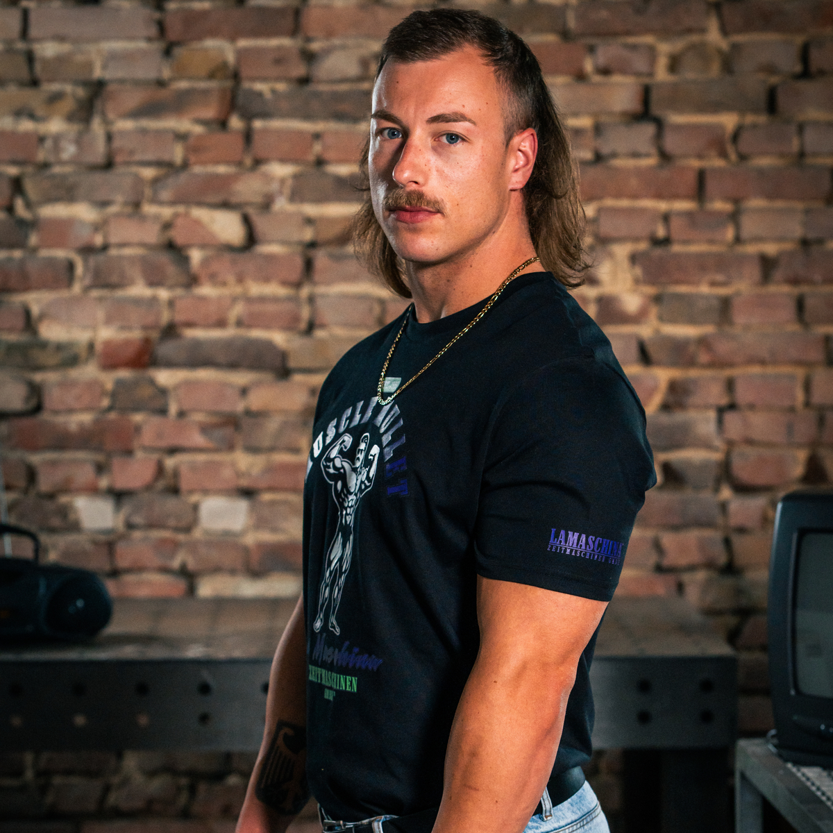 Muscle Mullet 2.0 - 80s Bodybuilding Shirt