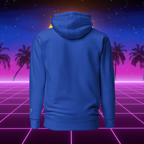 80s Gym Hoodie – Orbit Aqua Edition