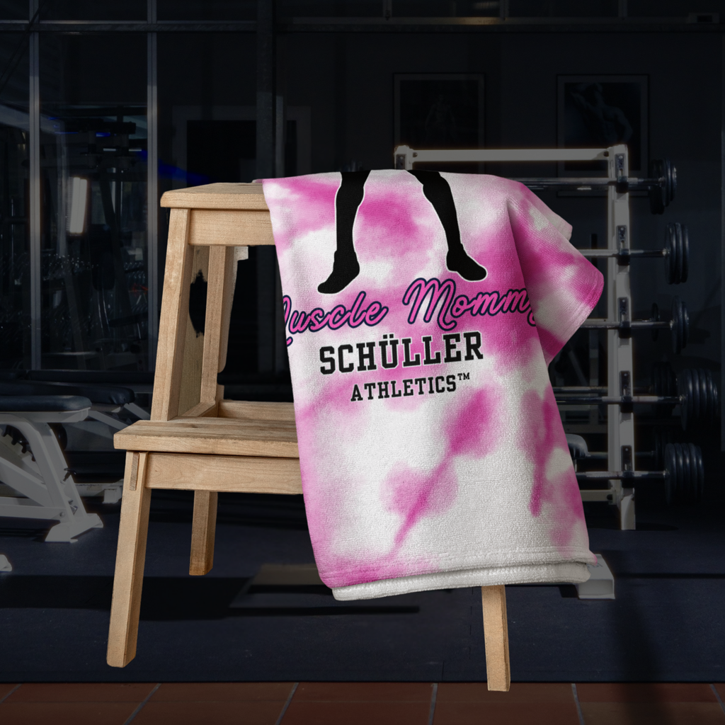 80s Beach Towel – Muscle Mummy Tanja Edition