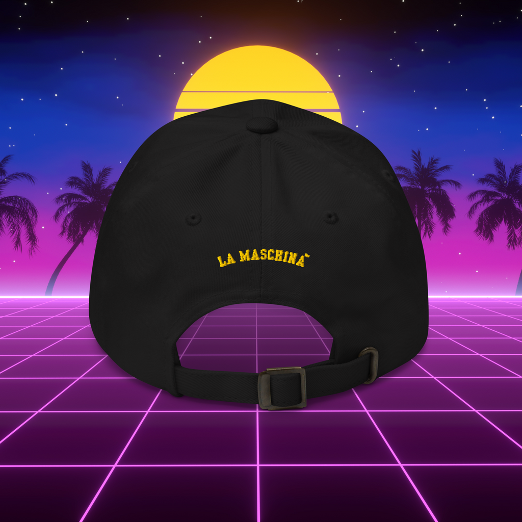 Retro Gym Cap – La Maschina Gold Edition