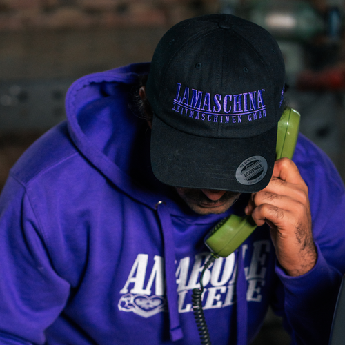 80s Cap Zeitmaschinen GmbH Lila
