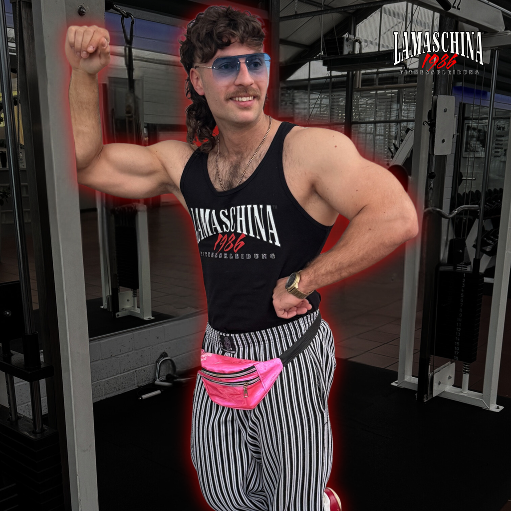 80s Bodybuilding Tanktop – La Maschina 1986