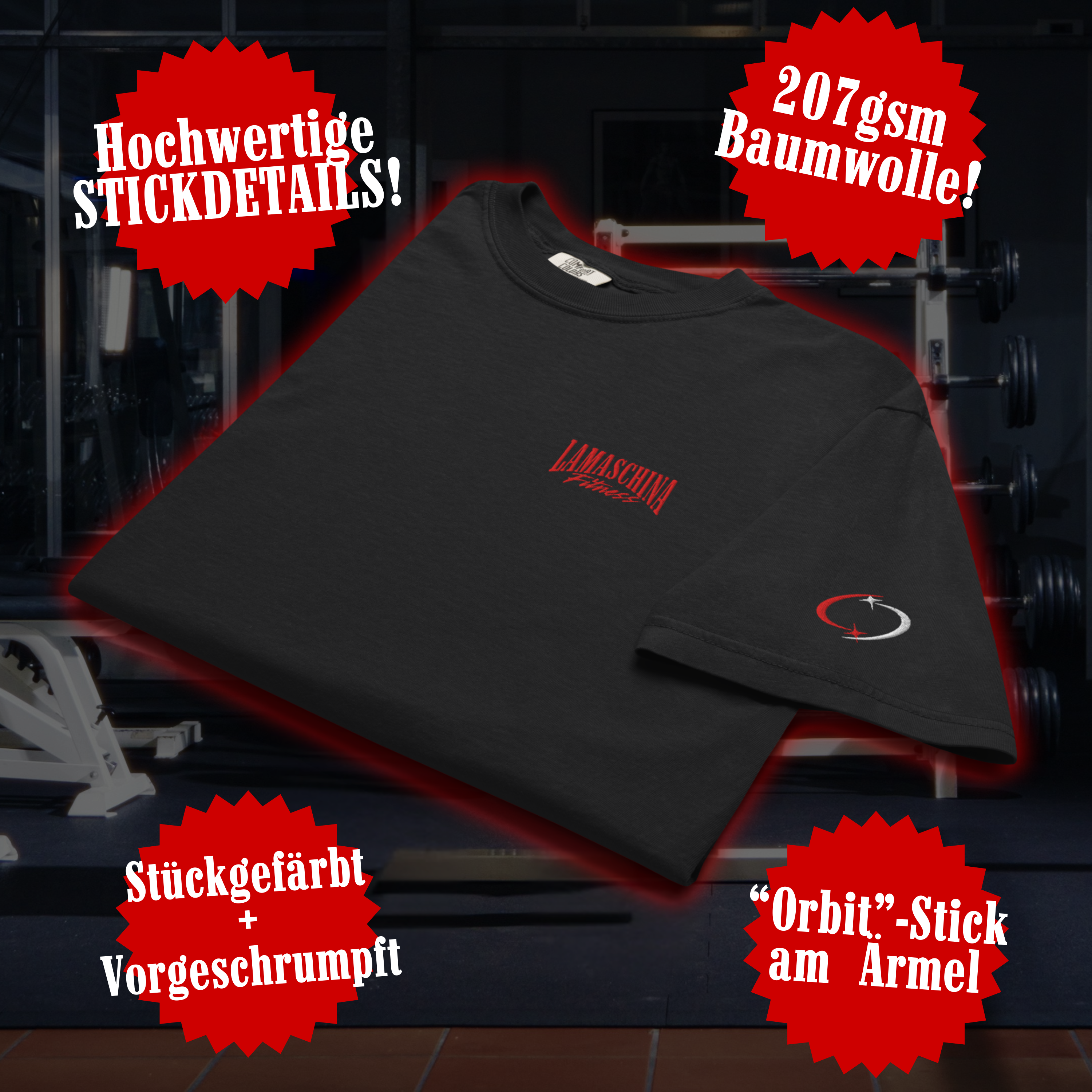 La Maschina 1986 "Fitness" Stick Shirt