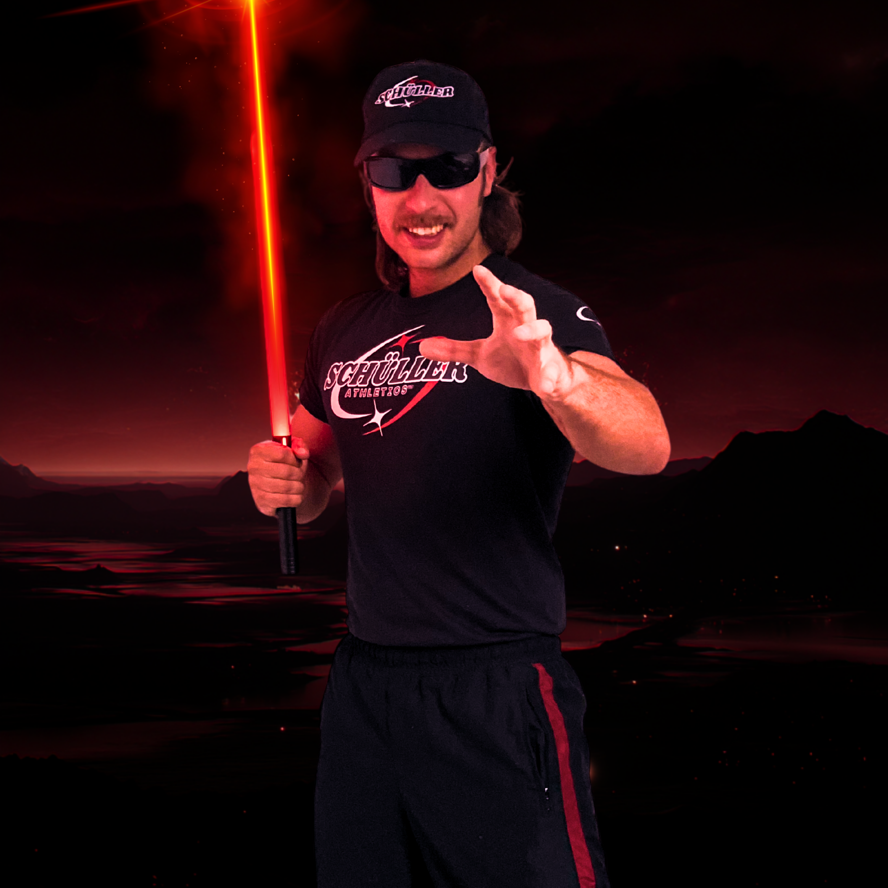 Retro Gym Shirt – Orbit Heavy Logo (Maschina Fit)