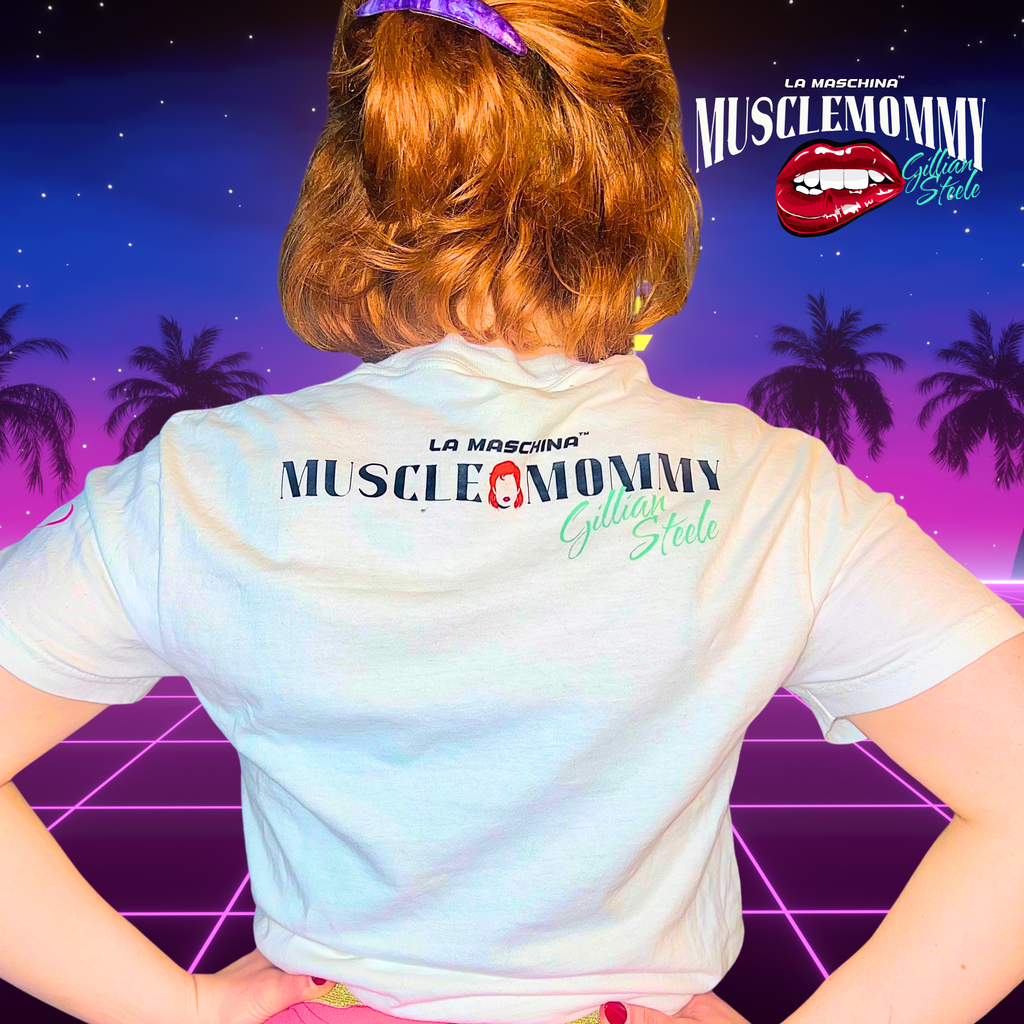 Retro Gym Crop Top – Muscle Mommy