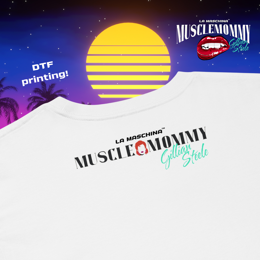 Retro Gym Crop Top – Muscle Mommy