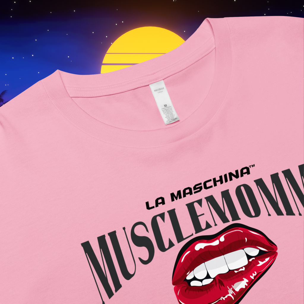 Retro Gym Crop Top – Muscle Mommy