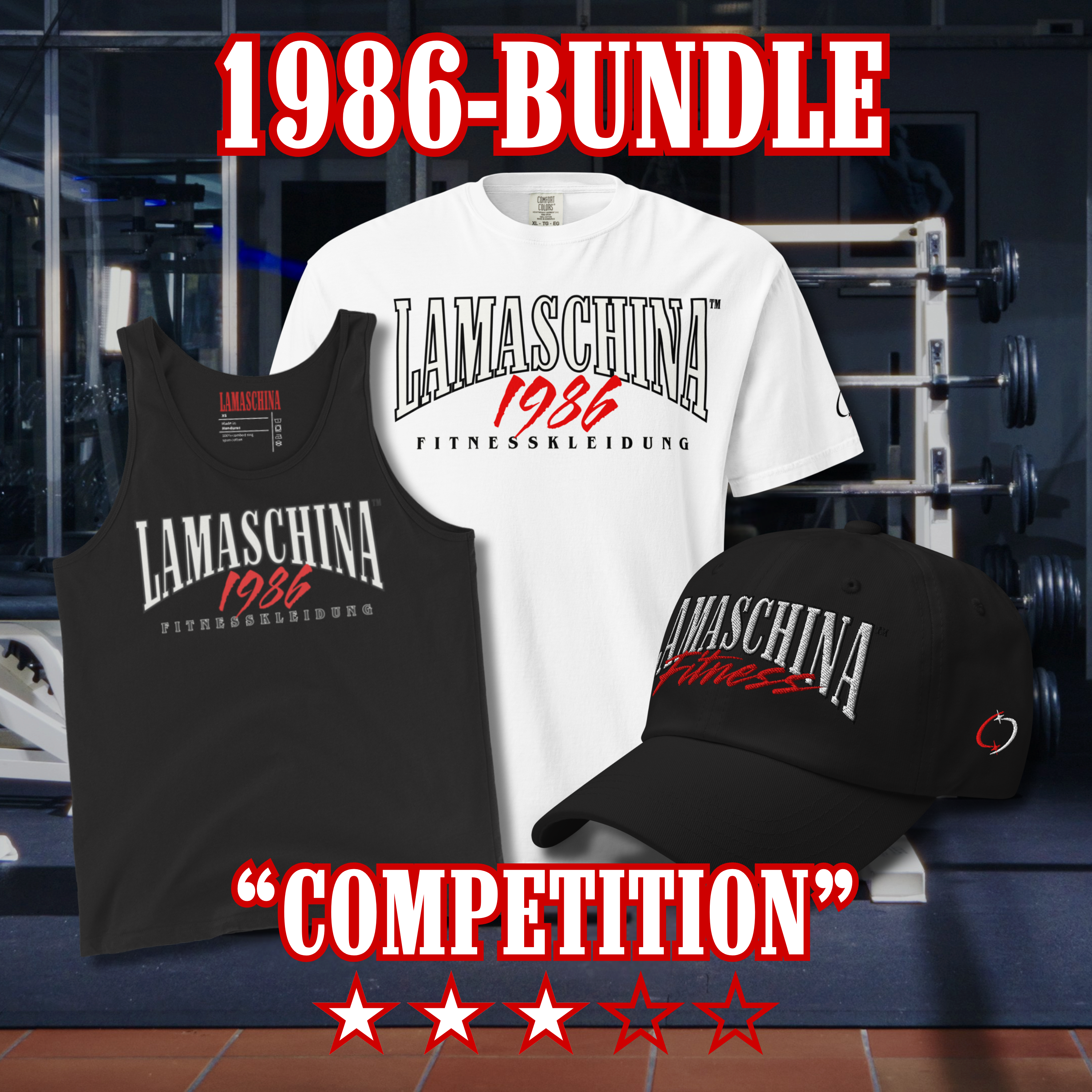 Retro Gym Bundle – 1986 Competition Pack