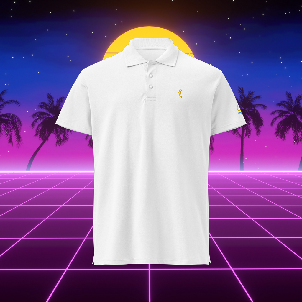 Retro Polo Shirt – Bodybuilding Vintage Style
