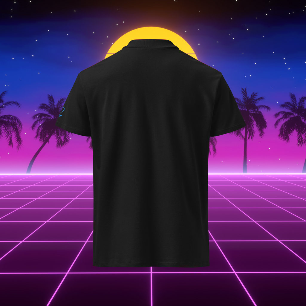 Retro Polo Shirt – Bodybuilding Vintage Style