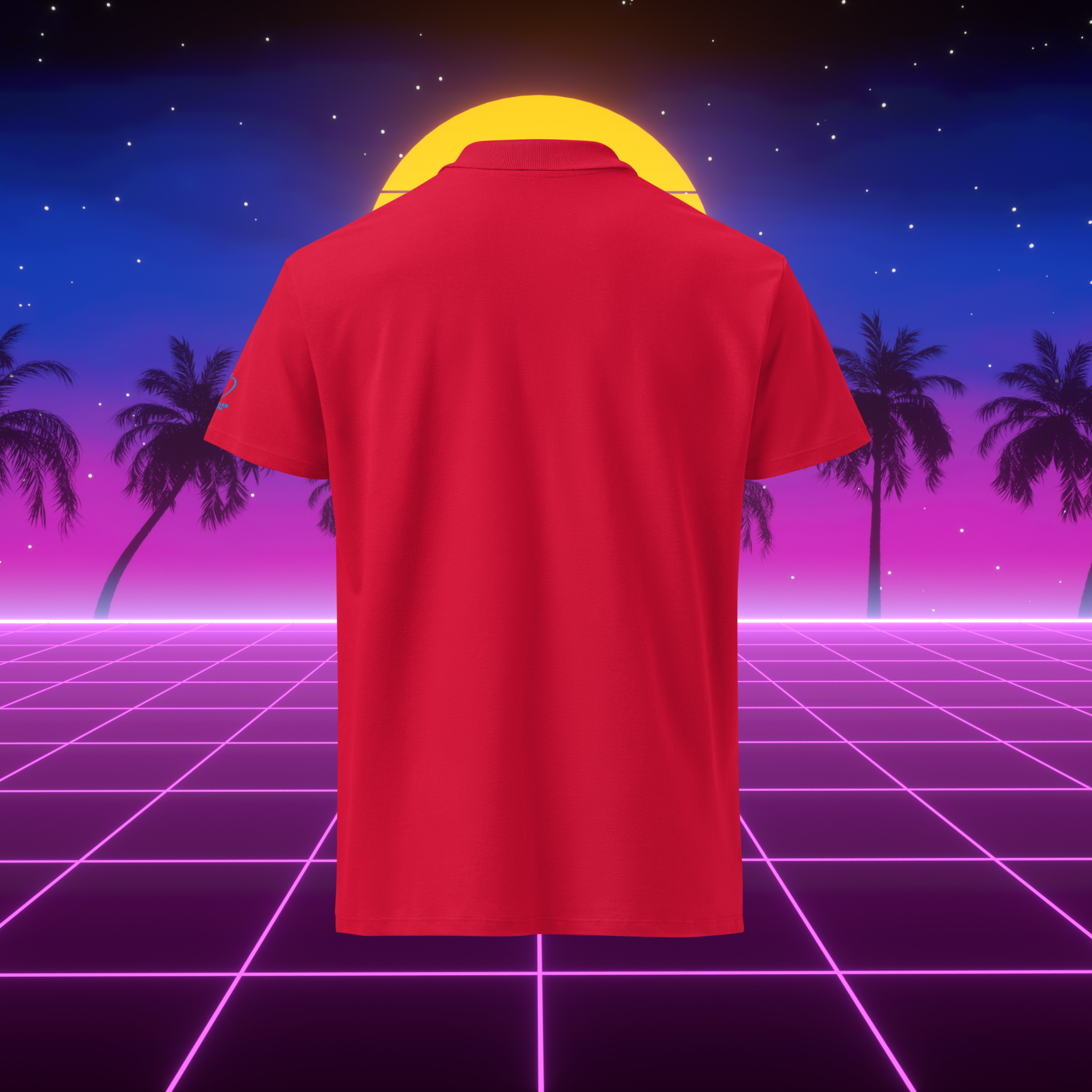 Retro Polo Shirt – Bodybuilding Vintage Style