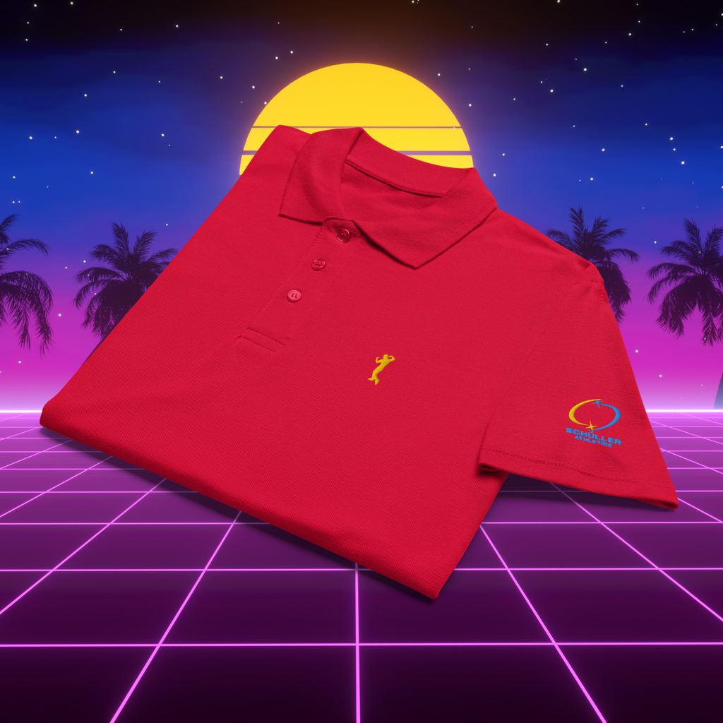 Retro Polo Shirt – Bodybuilding Vintage Style