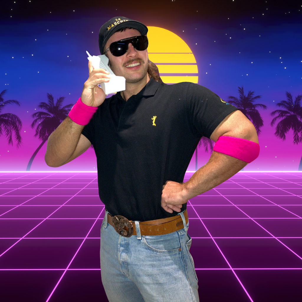 Retro Polo Shirt – Bodybuilding Vintage Style