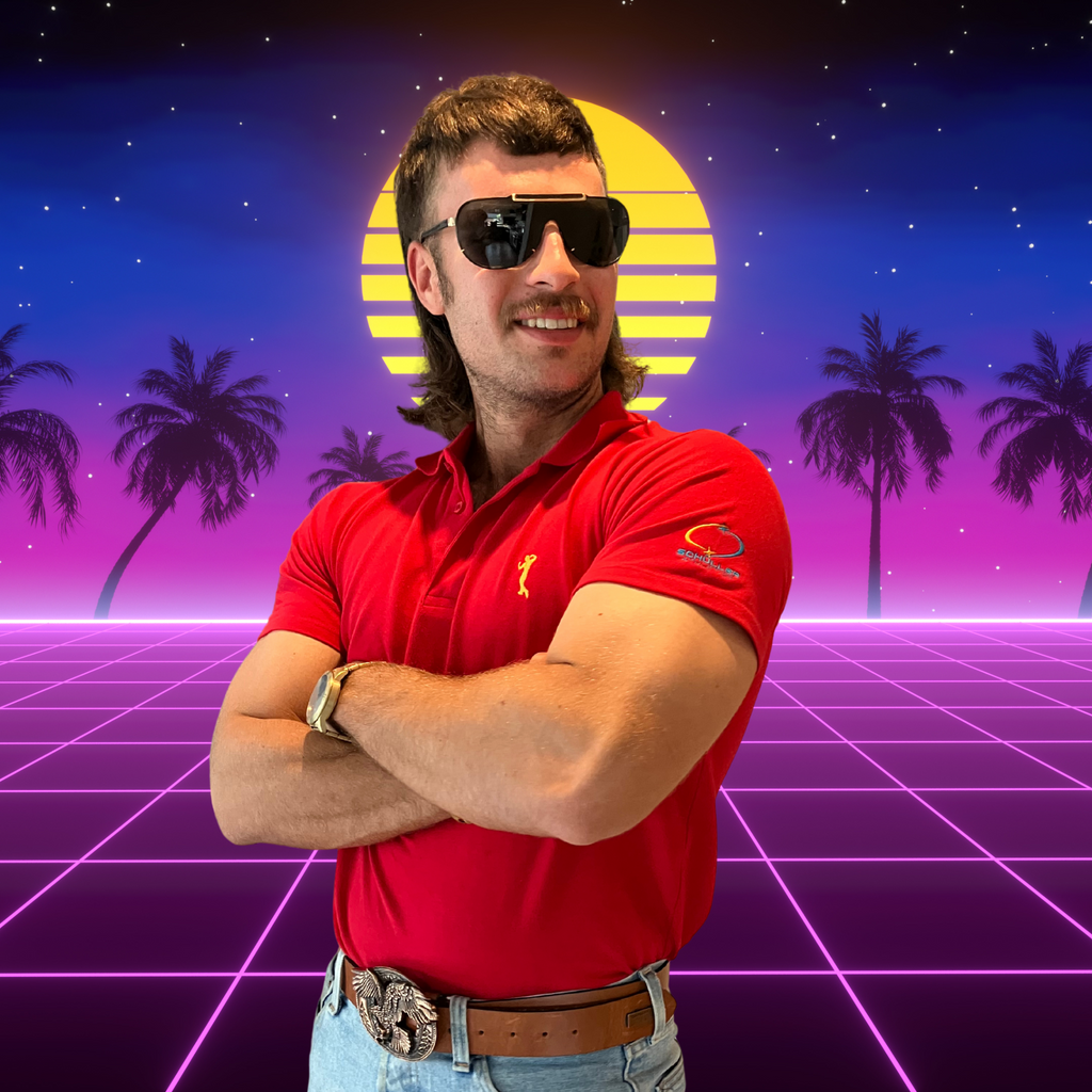Retro Polo Shirt – Bodybuilding Vintage Style